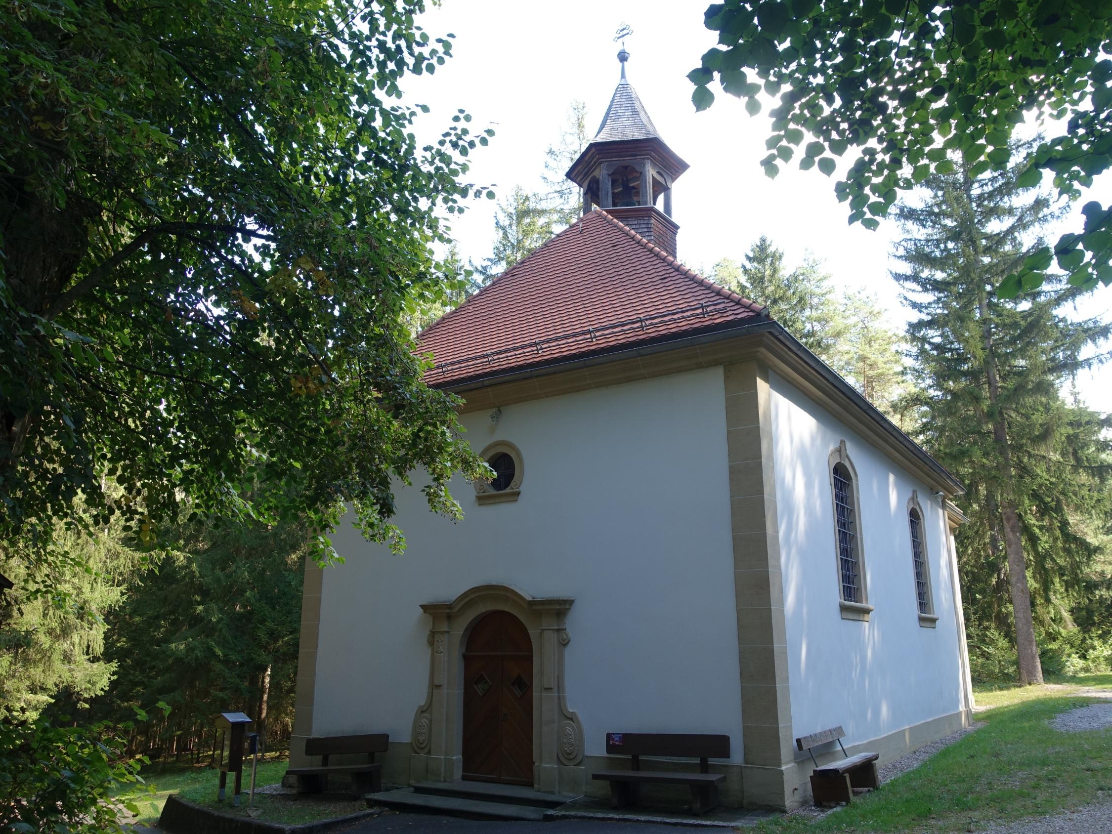 Die Waldkapelle in Heinersreuth
